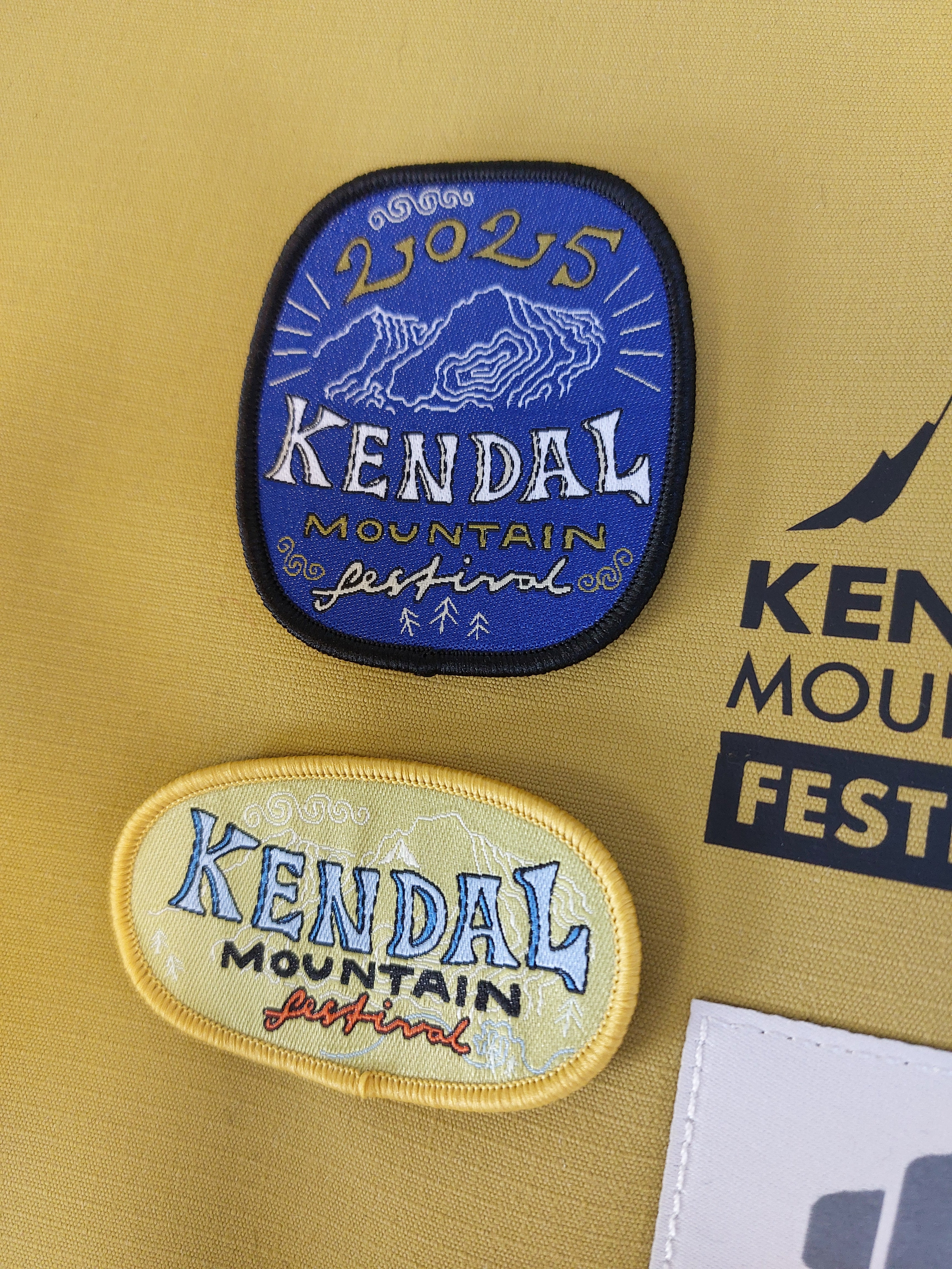 Kendal 2025 Embroidered Woven Badge